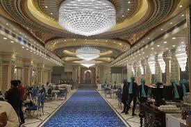 Banquet halls for corporate party